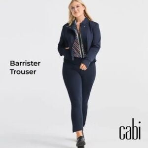 Cabi Barrister Trouser #6265 Navy blue Size 12